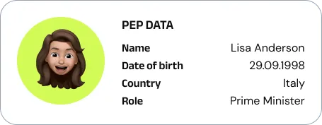 Pep Data